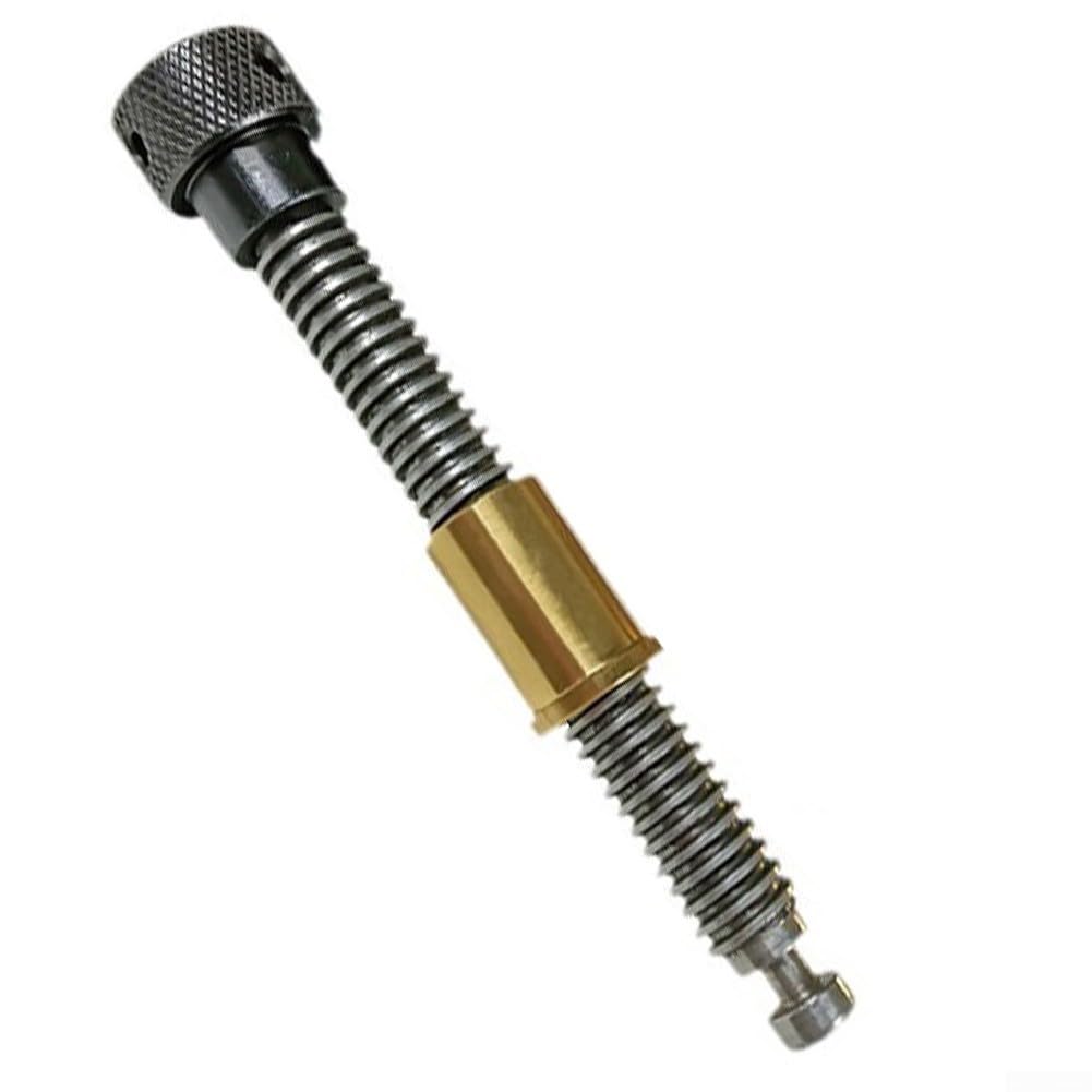 Tornillo roscado de metal para accesorios de tornillo de mordaza plana, mecanismo de sujeción de holgura baja para fresadora y amoladora, se adapta a prensas industriales de 2 a 8 pulgadas (6