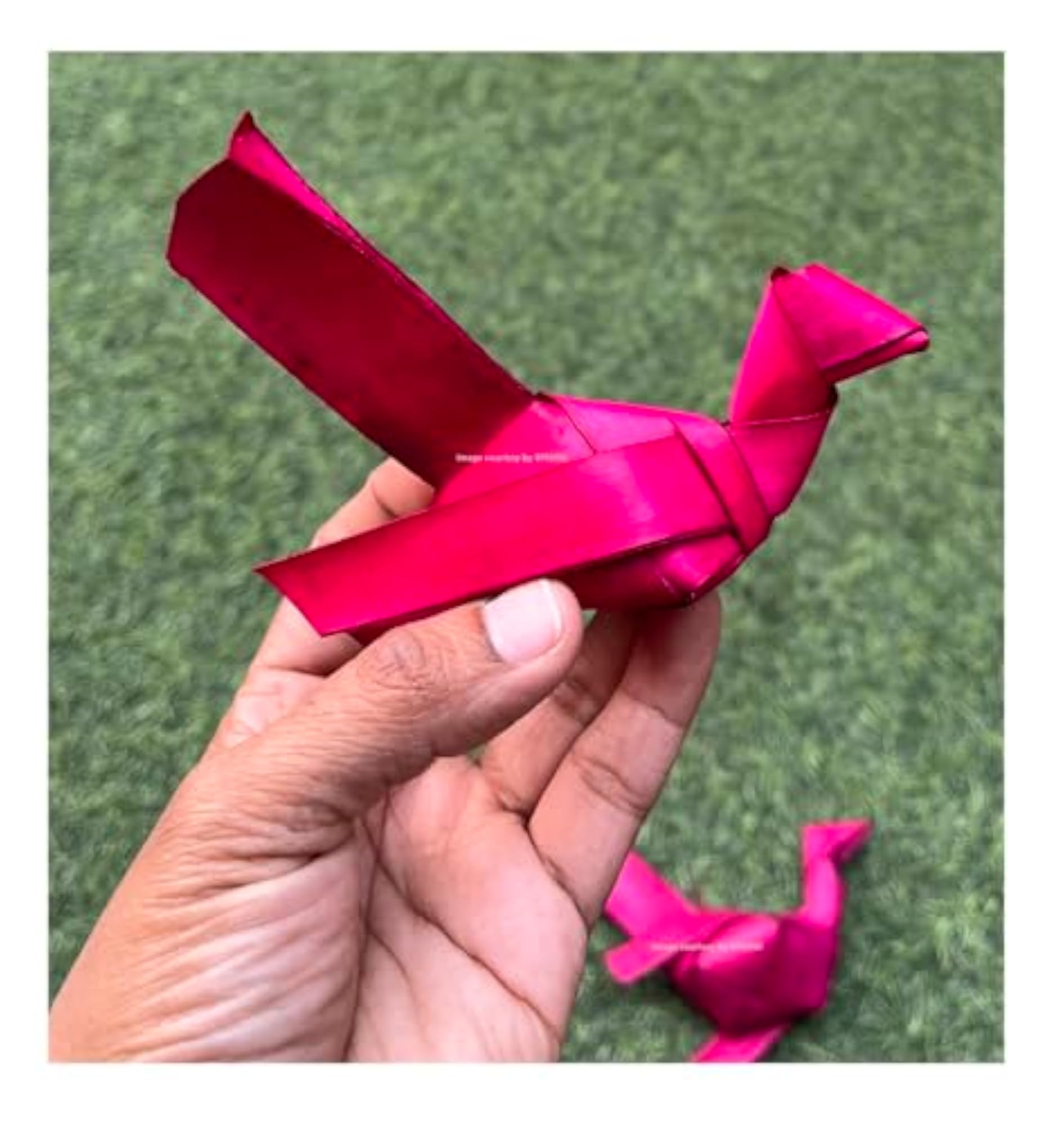 Handmade Palm Leaf Parrots for Eco-Friendly Decorations