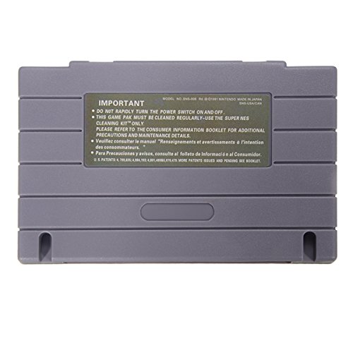 Megaman & Bass 16 Bit Game Cartridge Card for SFC SNES Battery Save File