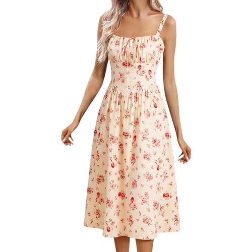 Robe bohème fluide taille élastique pour camoufler les rondeurs