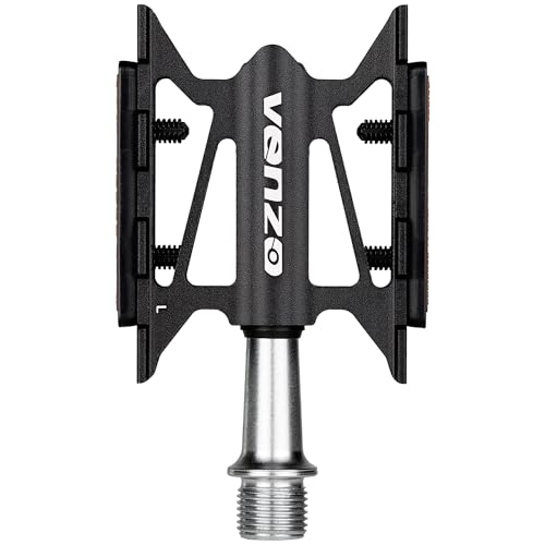 VENZO Mountain City Hybrid e-Bike with CNC Aluminum Pedals