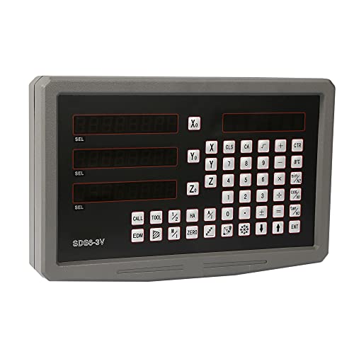 SDS6-3V 3 Axis Digital Readout DRO Metal Case miniatura 1