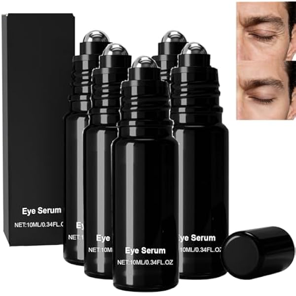 Serum do oczu z kofeiną dla mężczyzn, wałek pod oczy, rozjaśniacz cienie, krem pod oczami, krem pod oczy na opuchliznę i worki pod oczami, Instant Eye Tightener, Total Eye Lift, balsam pod oczy w