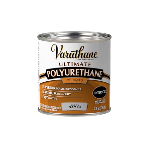 Varathane Oil-Based Ultimate Polyurethane, Half Pint, Satin ...