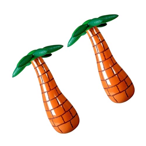 Abaodam 2 Piezas árbol de Coco de Juguete Juguetes Juguete de árbol de Coco para Divertido Juguete de árbol de Coco árbol de Coco Inflable Vaso de cocotero