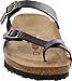 Birkenstock Women's, Mayari Thong Sandal - Regular Width Licorice 38 M