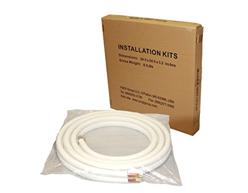 Ymgi 3 Zone - 42000 Btu 21 Seer (12K +12K+18K) 220V Ceiling Ductless Mini Split Ac Heating With 25 Ft Installation Kit #TOP4