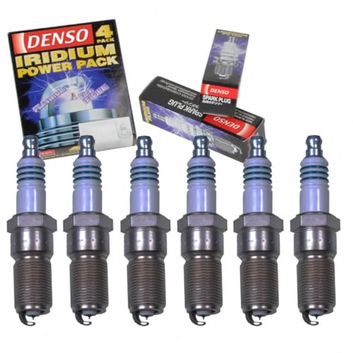 6 pc DENSO Iridium Power Spark Plugs Dodge Grand Caravan