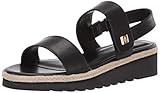 Absatzhöhe: 40 mm. Lauren by Ralph Lauren Damen Jewelle Sandale, schwarz, 37 EU