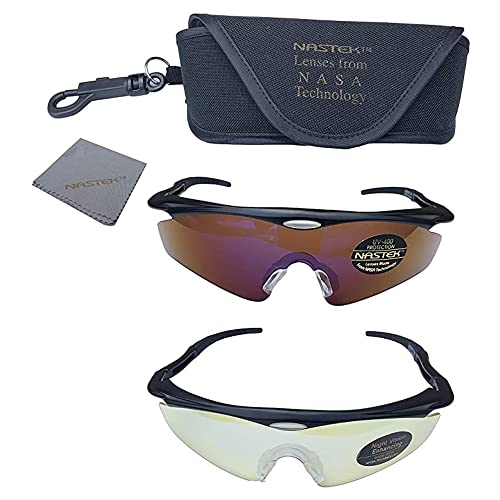 Sport Sunglasses with UV Protecting Interchangeable Lenses for Day and Night Sports Driving Running Fishing3