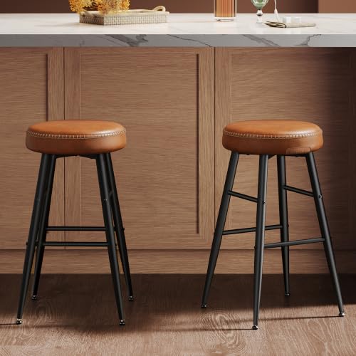 VASAGLE EKHO Counter Height Bar Stools Set of 2