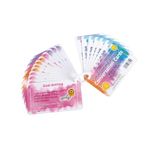 Image of Really Good Stuff Social-Emotional Learning Conversation Cards