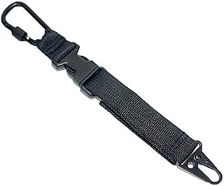 Backpack Hunting Rifle Carry Strap Adjustable Weapon Hanging Sling (HK Hooks)