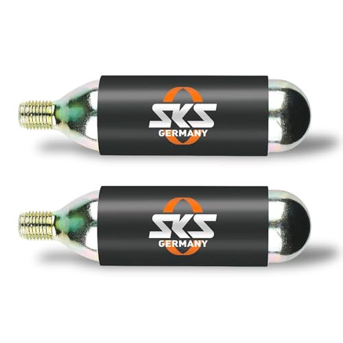 SKS Germany Threaded CO2 Cartridges - 24g (2pk)