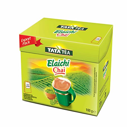Tata Masala Elaichi (Kardamom) Teebeutel - 50 Stück (100g)