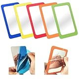 yisncka 5 Pcs Small Mirrors for Kids Unbreakable Shatter...