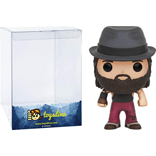Bray Wyat T: Fun Ko P O P ! Vinyl Figure Bundle With 1 Compatible 'Toysdiva' Graphic Protector (028 - 09268 - B)