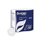 CARTA IGIENICA 4 VELI PROFESSIONALE LUCART ELITE 56 ROTOLI DI CARTA IGIENICA PROFUMATA