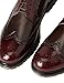 find. Zapato Piel Brogue con Calados para Hombre, Rojo (Burgundy), 39/40 EU