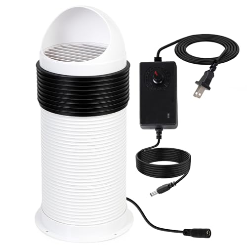 HNRLOY 6.3 Inch Hooded Wall Vent...