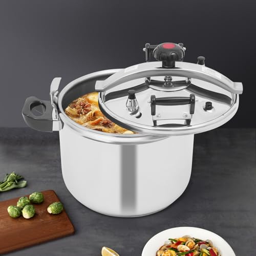 image for Eapmic 42.27Quart Stainless Steel Pressure Cooker,Pressure Canner with