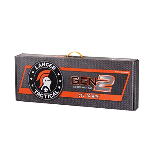 Lancer Tactical Gen 2 M4 Sd Electric Airsoft Aeg Rifle Full/Semi Auto -Available In Metal & Polymer-Nylon Polymer/Brown #TOP7