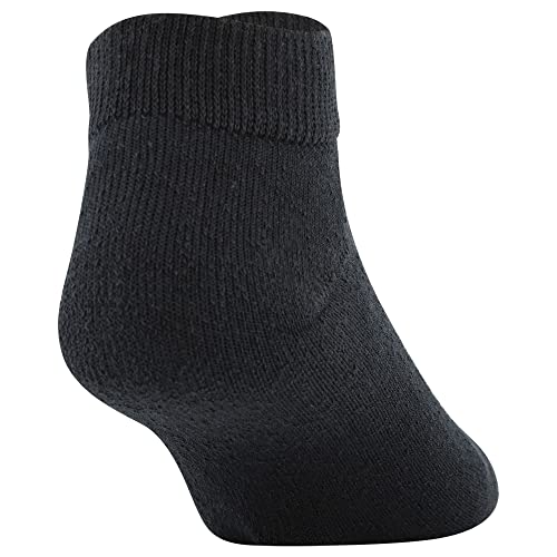 GOLDTOE Men's Cotton Low Cut Sport Liner Socks, 6-Pairs, Black, Large4