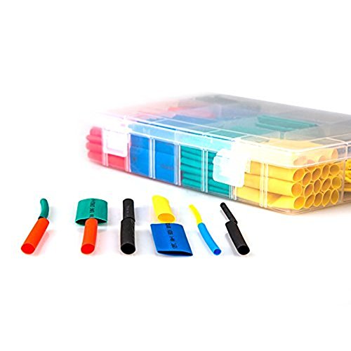 530 Pcs Heat Shrink Tubing Tube Sleeving Wrap Cable Wire #TOP4