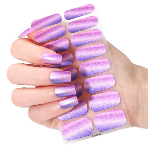 防水ネイルステッカー蝶爪ポリッシュステッカー自己粘着ジェル爪ストリップ爪ファイル爪装飾