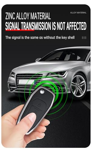 Coque de clé en métal pour Ford étui de rechange coque de protection