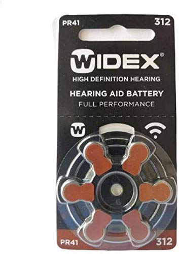 Widex hearing aid battery Size 312 (PR41) (1 Packet = 6 batteries) (B082F55BTB) Amazon Price History, Amazon Price Tracker