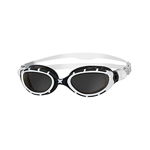 Zoggs Predator - Gafas de natación, color blanco / negro