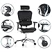 hjh OFFICE 652205 Luxus Chefsessel ERGOHUMAN Plus Leder Schwarz hochwertiger Bürosessel mit...