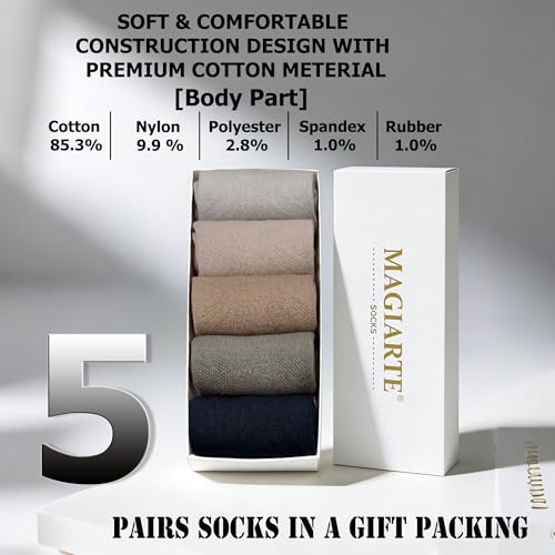 Image of MAGIARTE Womens Athletic Terry Cushioned Mini Crew Socks, 5-Pair | Running,Cycling,Sports,Outdoor Activities,Cushioned Terry,Compression Arch Support,Seamless Toe,Moisture Wicking