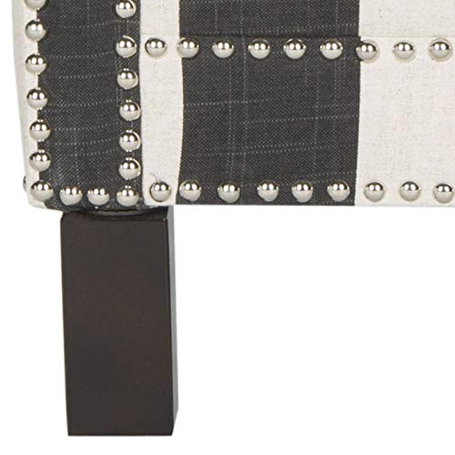 Safavieh Mercer Collection Charles Grey Linen Club Chair #TOP4