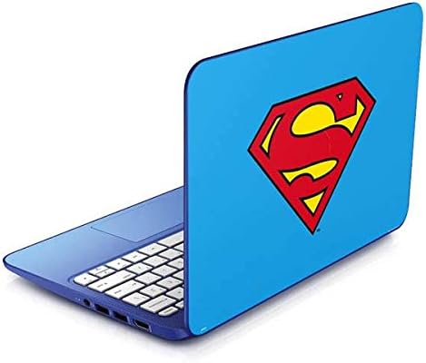 Skinit Decal Laptop Skin Compatible with Stream 11-d010nr 11.6in - Officially Licensed DC Comics Superman Official Logo Design