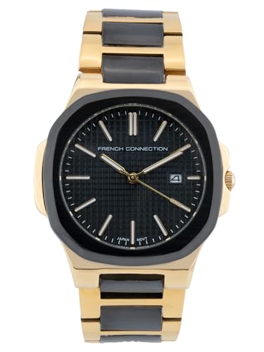 French Connection Analog Black Dial Mens Watch-FCB2TM (B0D78NHH33) Amazon Price History, Amazon Price Tracker