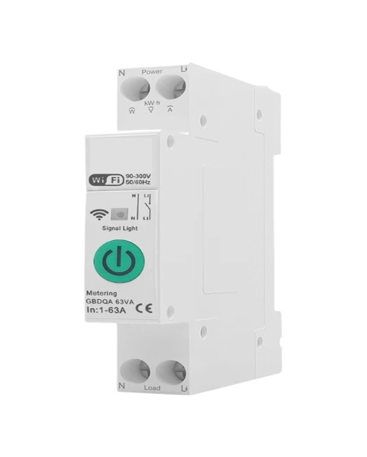 Interruptor de control remoto inalámbrico 1-63A con protección de sobrecorriente 3