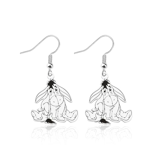 KEYCHIN Funny Donkey Earrings Donkey Inpsired Fans Gifts Donkey Jewelry Donkey Merchandise