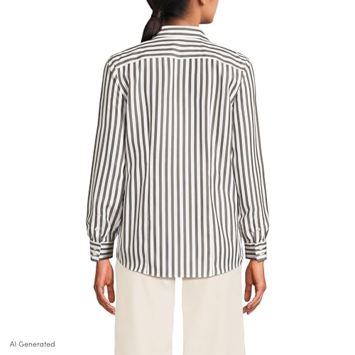 Image of Lands' End Women's Pinwale Cord Long Sleeve Shirt