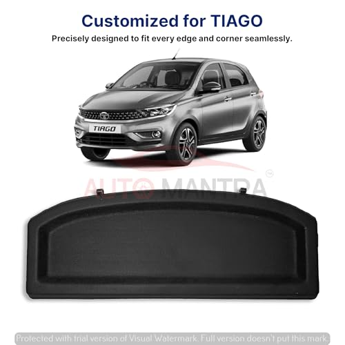 Image of Car Parcel Tray Diggi Luggage Tray in Perfect Fitting Compatible for Tiago
