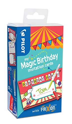 PILOT myMagic BirthdayCards cirque : invitez les copains à un anniversaire festif et coloré