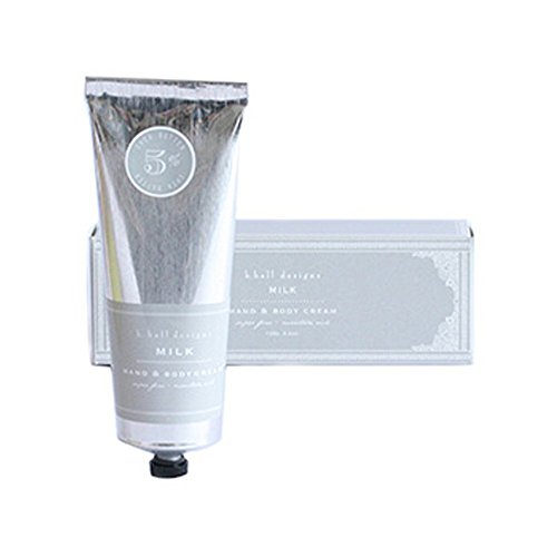 K. Hall Designs Milk Hand & Body Cream 3.4oz