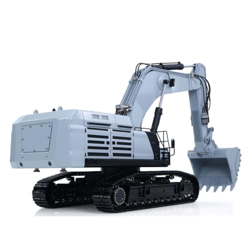 Image of 1 /12 RC Hydraulic Heavy Excavator 395F | Metal Remote Control Digger Finished Model 3.0L Dual Pump Paladin PL18EV LITE Radio Smoke Ages 14+
