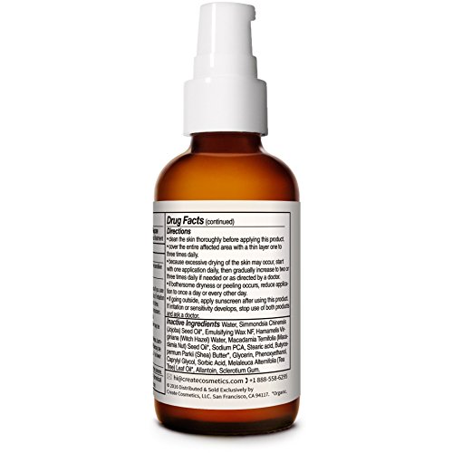 BPT10 Acne Treatment Moisturizer | 10% Benzoyl Peroxide 1% Tea Tree Oil | 55% Organic 89% Natural | Gentle Plant-based Vegan & Cruelty-free | 2.2 fl. oz