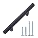 AmazonBasics AB1500-FB-10 Cabinet Pull, 5.38" Length (3" Hole Center), Flat Black
