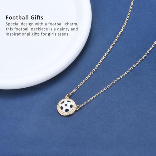 Joyería para jugadoras de fútbol y collar de oro deportivo 4