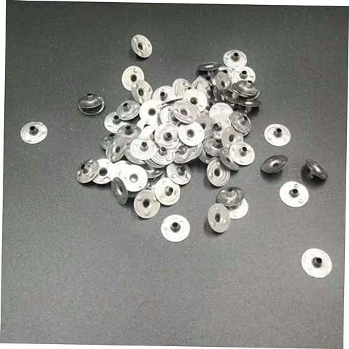 Base metálica para mechas de vela, pack de 300 unidades miniatura 2
