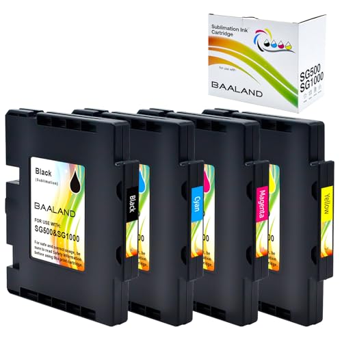 BAALAND Compatível com tinta de sublimação Sawgrass SG500 para tinta de impressora de sublimação Saw