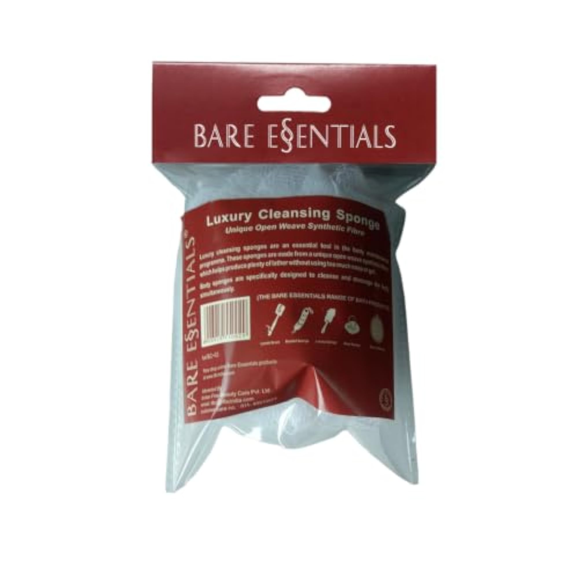 Luxury Cleansing Sponge, Gentle Exfoliating